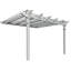 Cordaville 12 Ft. W x 12 Ft. D Vinyl Pergola