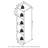 Ebern Designs Darrington Open Back Decorative Verticle Cube Storage Organizer-807526531-818988588