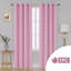 Deconovo Curtains Solidout Super Soft Thermal Insulated Eyeletout Curtains For Bedroom 1 Panel-250195832-250195808