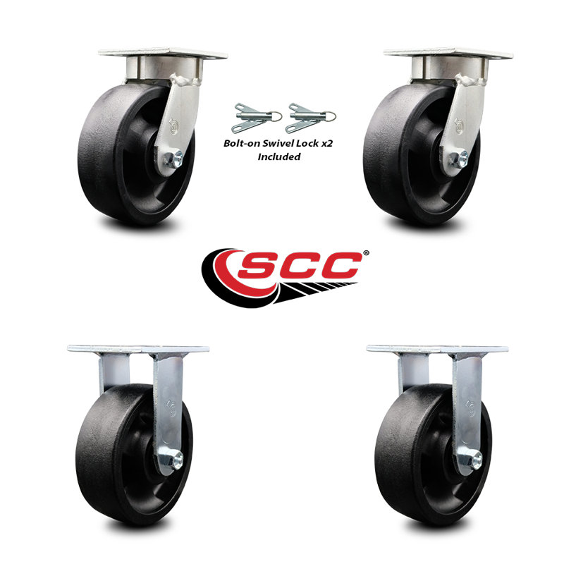 Kingpinle Gla Filled Caster Set