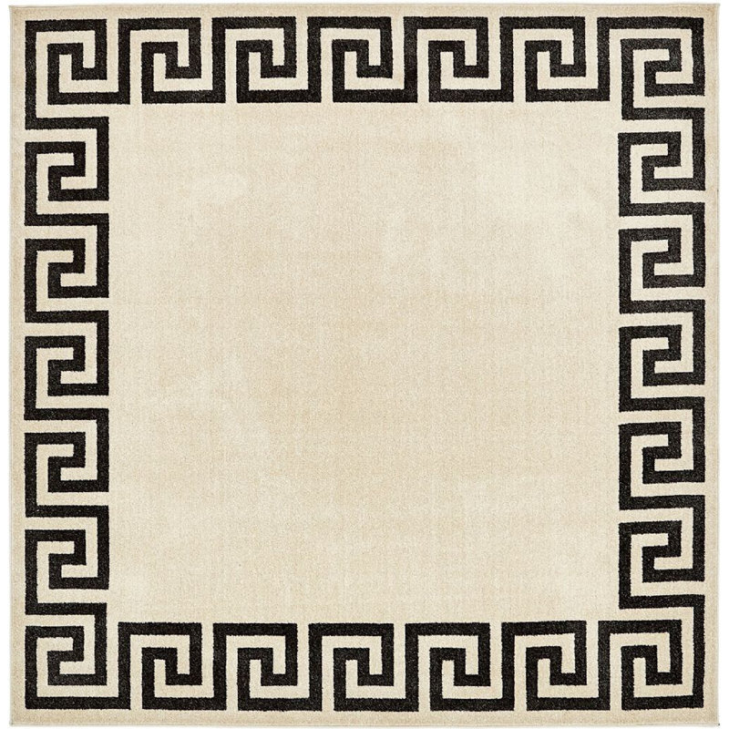 Rhodes Abstract Indoor Rug, Square 8'