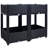 Planter Raised Beds - Elevated Planter Garden Box With Drainage Plug Raised Garden Beds For Vegetable/Flower/Herb Outdoor Standing Planter Beds Gardening Kit,31.5"X15.7"X27.7"-113403529-113403528