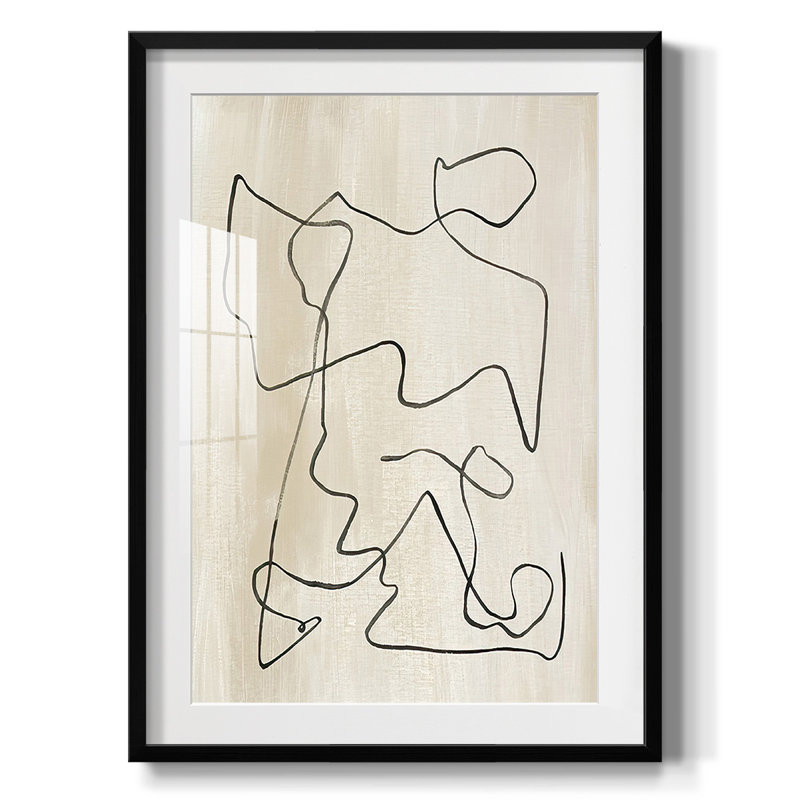 Relié IV - impression encadrée, 28.5" H x 20.5" W, Noir