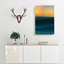 Ocean Sun In Abstract - Wrapped Canvas-55311428
