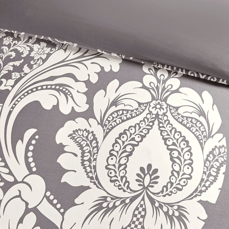 Ensemble de literie en coton de qualité supérieure, motif damassé multicolore, élégant et confortable pour la maison