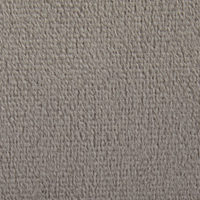 Velvet Ottoman, Dark Gray 