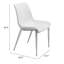Ensemble de chaises de salle à manger Mumina (ensemble de 2)-2101019660
