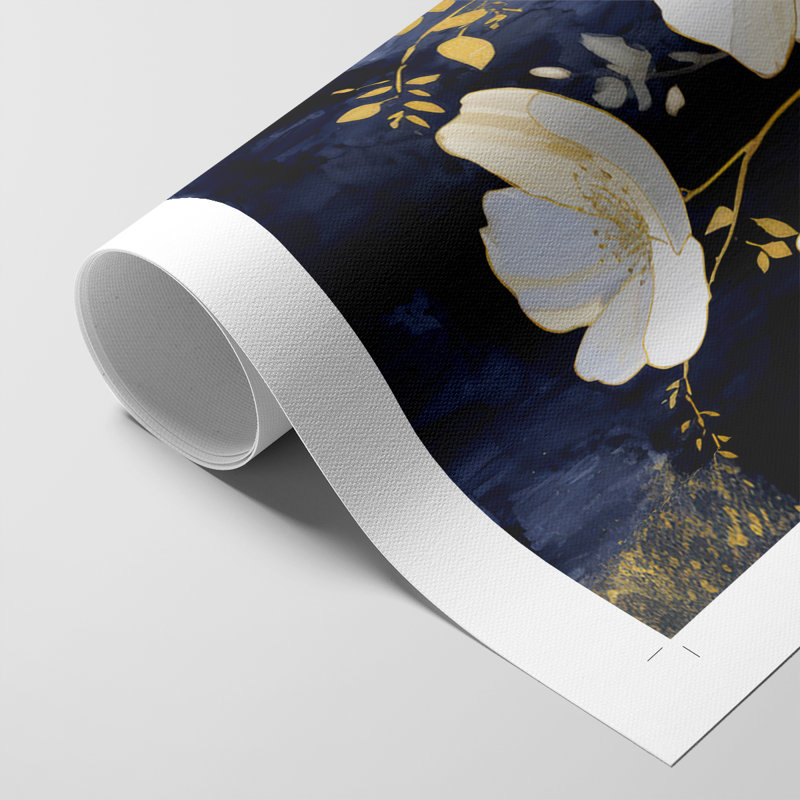 FLORAL Series CCCLXXVIII -Canvas Print Only - NOT FRAMED, 18" H x 12" W