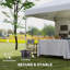 116.9 Ft. W x 116.9 Ft. D Pop-Up Canopy-134439687