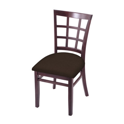 Chaise d'appoint à dossier échelle en bois massif