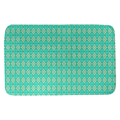 Tapis pour salle de bain diamants Leffel