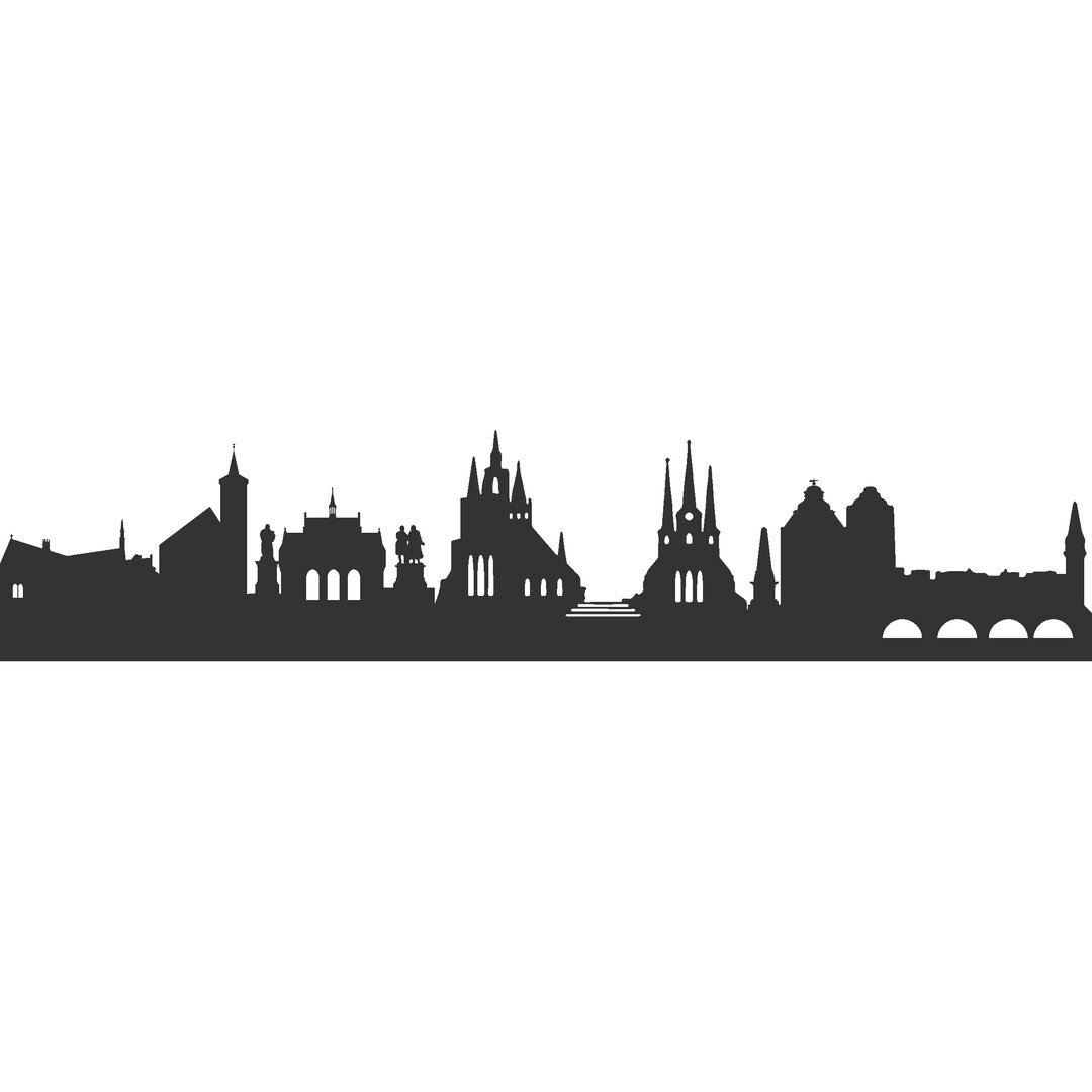 Erfurt Skyline Wall Sticker