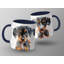 11oz Watercolour Doberman Puppy Design Coffee Mug-1920159596