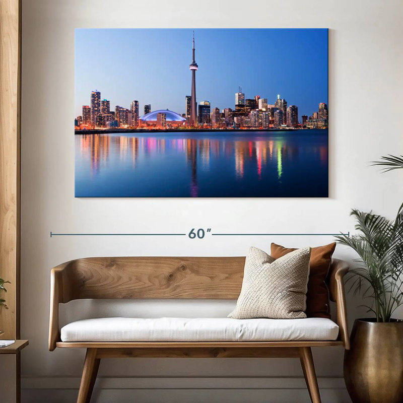 Rorry Toronto Skyline, 34" H x 51" W