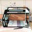 Lit superposé double en bois avec bande lumineuse, ports de charge et bureau-902928468