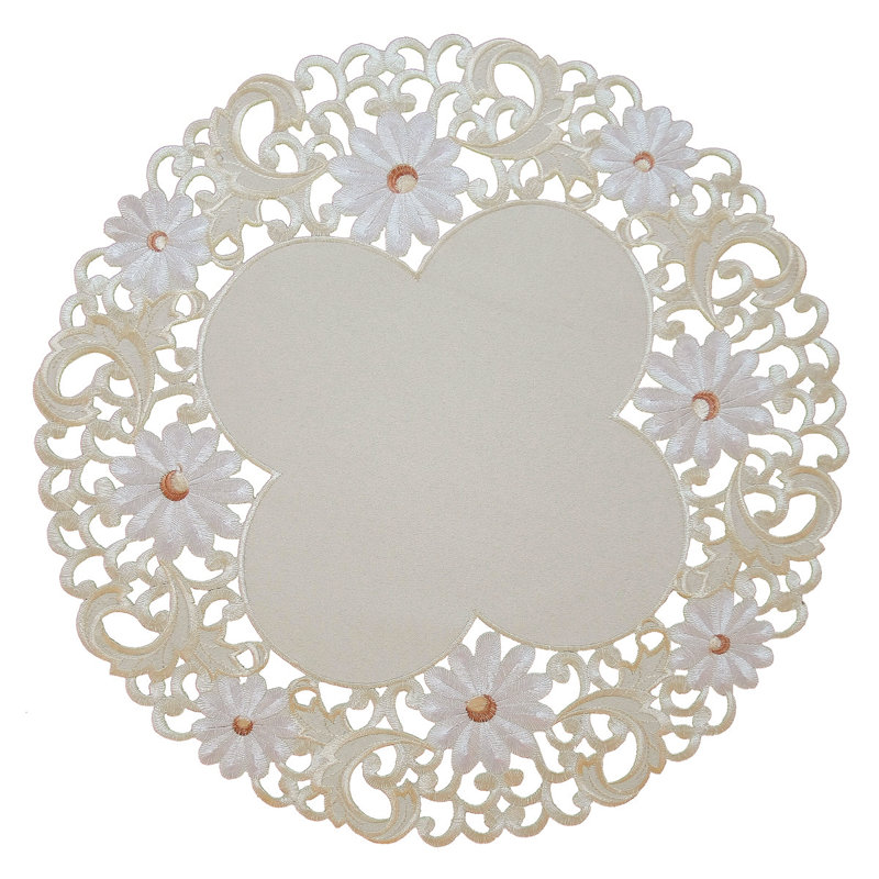 Ensemble de 4 napperons Spring Daisy