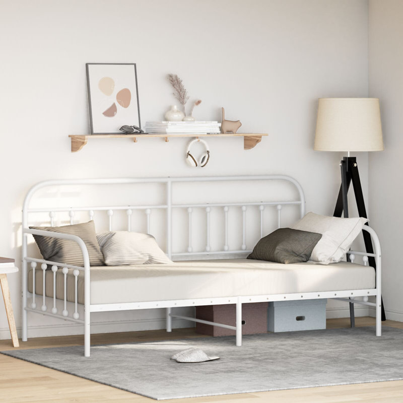 Daybed Frame Steel, 100 x 200cm, White