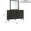 Commode 6 tiroirs avec boutons ronds minimalistes-2076808921