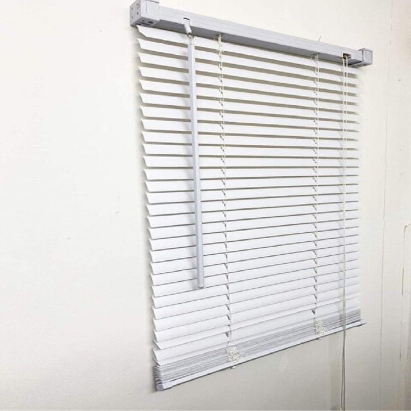 Embossed PVC Venetian Blind, White, 150 cm L x 180 cm W