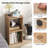 30.5''H X 15''W Elandra Bookcase-1748918333