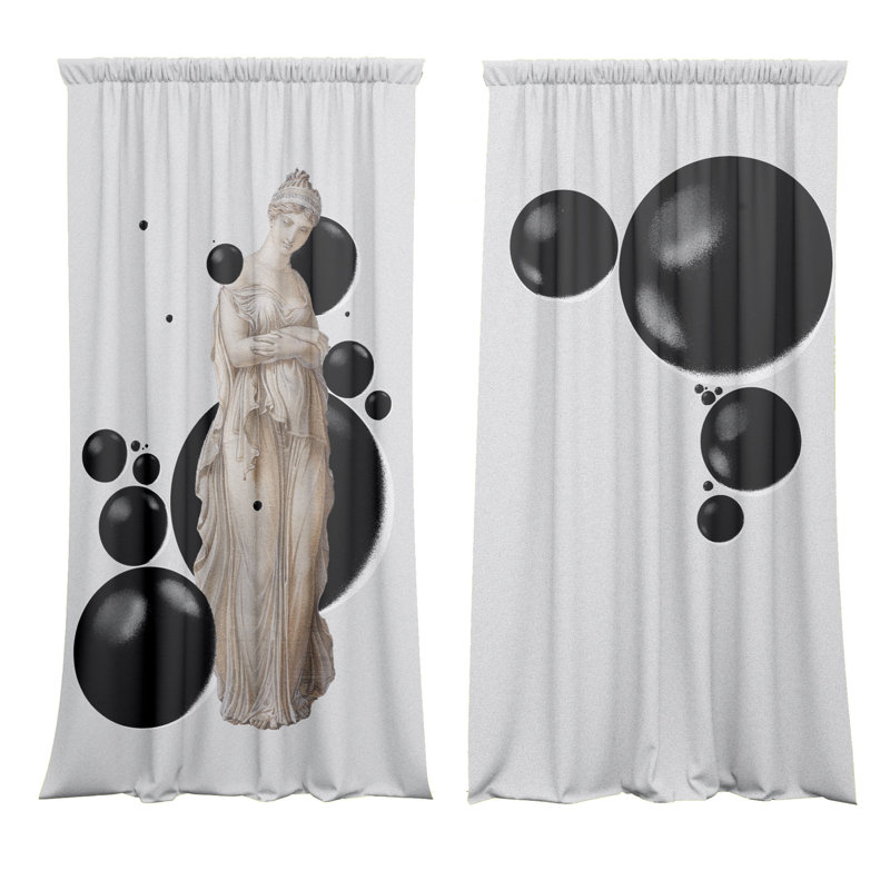 Velvet Blackout Curtain Panel Pair, 148cm Width x 250cm Drop