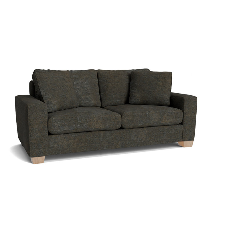 Anastase 79'' Upholstered Sofa, Unfinished, Palance Steel