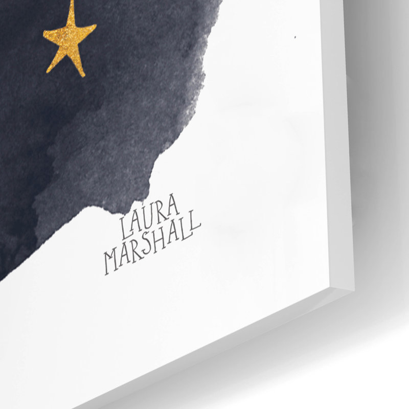 Art mural en verre épique «Celestial Love 1 Sq» par Laura Marshall, H 12 po x l 12 po x P 0,13 po