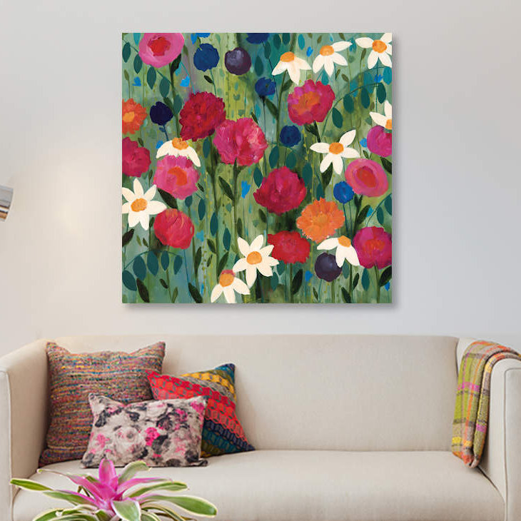 «Meant to Be», impression sur toile, H 48 po x l 48 po x P 1,5 po, Toile tendue, Pas de tapis