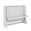 Lit escamotable double avec bureau