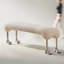 Banc rembourré en acier inoxydable Modern-823483752