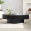 Table basse tambour moderne de 43,7 pouces de style moderne Handcraft-320553537