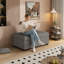 Lit d'appoint convertible ottoman pliant avec matelas-245775971