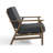 Keegan Solid Teak Wood Outdoor Lounge Chairs With Cushions-995016651-995016244