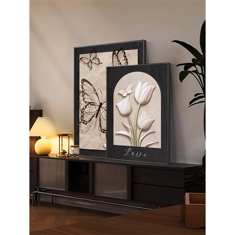 Peinture décorative de salon, H 19,69 po x l 13,78 po x P 0,5 po