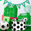 Boîtes de fête de soccer, 24 pièces Soccer Goody - ensemble de boîtes de fête