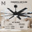Ariella - Eight Blade Ceiling Fan - Integrated LED-2128242499-2128242510