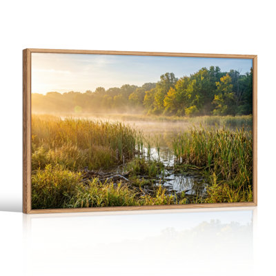 Ensemble de 1 tableau sur toile Misty Marsh