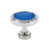 Chrome / bleu foncé