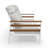 Townsend Metal Outdoor Loveseat With Sunbrella Cushion-116227649