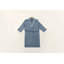 Peignoir 100% coton mi-mollet avec poches-583532685-583532680