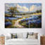 «Claunch - Blue Bonnets», ensemble de reproduction d'art mural-107169348-107169351