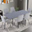 Metal Base Dining Table