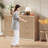 8/9 Drawer Fluted Dresser with Metal Handle, Modern Chest of Drawers for Bedroom & Living Room-1733092345
