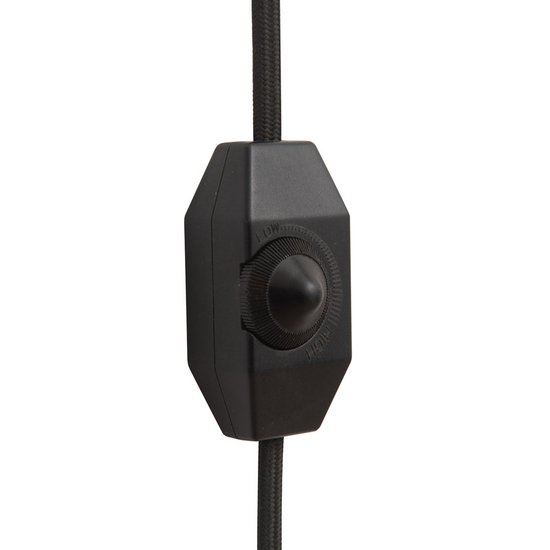 Rancho Mirage Wall Sconce - Matte Black & Gold-Leaf Shade, Weathered Brass, Plug-in