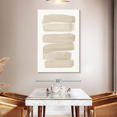 Soft Neutral Brushstrokes I