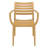 Melissus Stacking Patio Dining Armchair-110883612