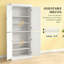 Armoire de rangement pour garde-manger autoportante de style moderne avec portes et tablettes