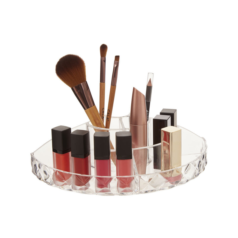 Nempnett Thrubwell Plastic Bathroom Organiser, Clear