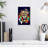 Brampt Lion Head Mosaic-108253756