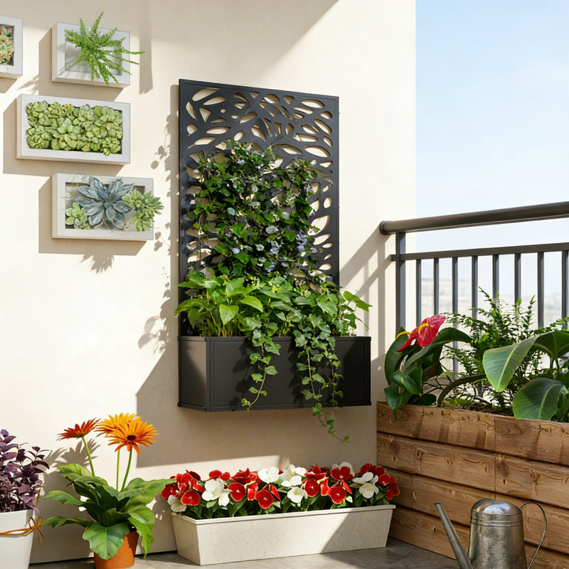 Metal Elevated Planter